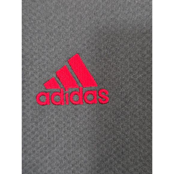 NC State Wolfpack sweater Men size XL black 1/4 zip Adidas pullover NCAA - Picture 2 of 5